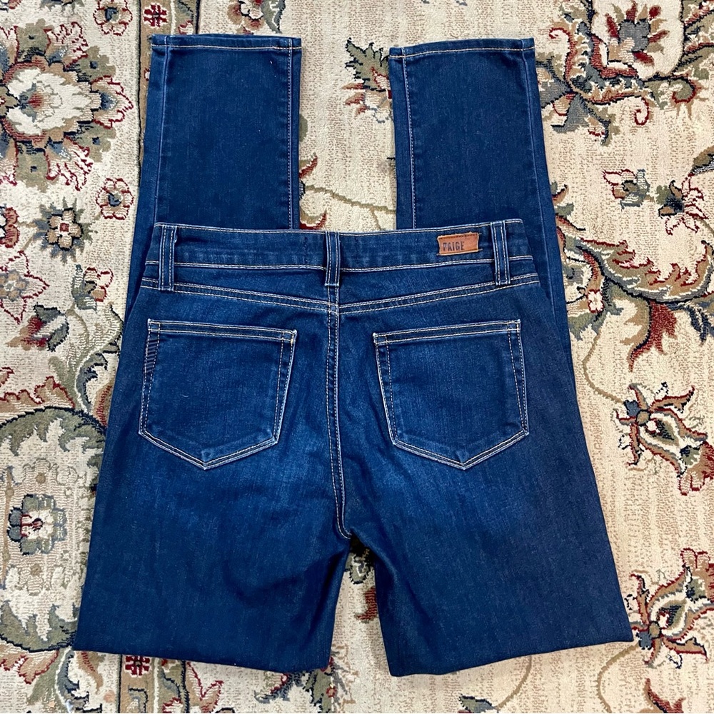 PAIGE Skyline Skinny Jeans Size 27 - Picture 1 of 9